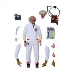 Action Figure Ultimate Dr. Brown (Hazmat Suit) Neca 7" (Back To The Future)