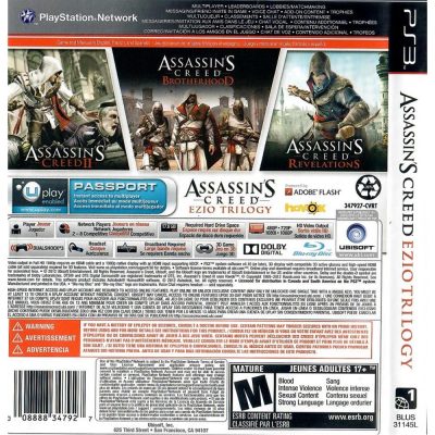 Assassins Creed Ezio Trilogy Ps3 #1