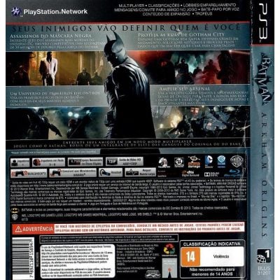 Batman Arkham Origins Ps3 #2