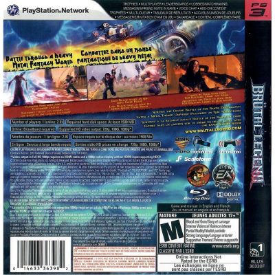 Brutal Legend Ps3