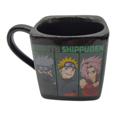 Caneca Quadrada 220Ml - Naruto