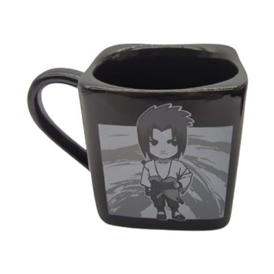 Caneca Quadrada 220Ml - Sasuke