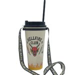 Copo Canudo Stranger Things Hellfire Fireball 1 Lt (Com Cordão) Copo Canudo Stranger Things Hellfire Fireball 1 Lt (Com Cordão)