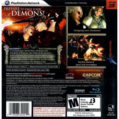 Devil May Cry 4 Greatest Hits Ps3 (Sem Manual)