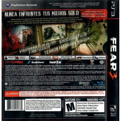 Fear 3 Ps3 #1