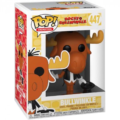 Funko Pop Bullwinkle J. Moose 447 (Rocky E Bullwinkle)