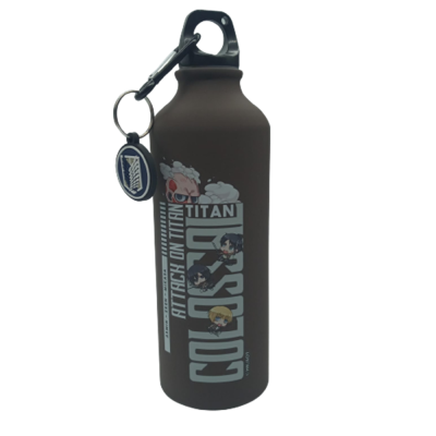 Garrafa Mosquetão 500Ml - Attack On Titan