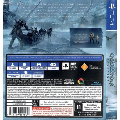 God Of War Ragnarok Ps4 #2 (Sem Código)