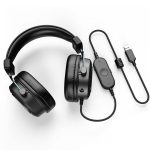 Headset Gamer Fifine H6, 7.1 Surround, Drivers De 50Mm, Rgb, Usb, Black