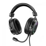 Headset Gamer Fifine H6, 7.1 Surround, Drivers De 50Mm, Rgb, Usb, Black