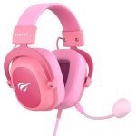 Headset Gamer Havit H2002d, Drivers 53Mm, P3, Xbox One E Ps4, Rosa - Hv-H2002p