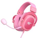 Headset Gamer Havit H2002d, Drivers 53Mm, P3, Xbox One E Ps4, Rosa - Hv-H2002p