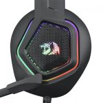 Headset Gamer Redragon Medea, Rgb, 3.5Mm, Multiplas Plataformas, Black, H280