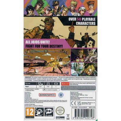 Jojos Bizarre Adventure All-Star Battle R Nintendo Switch