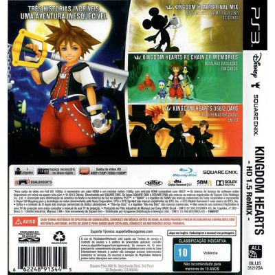 Kingdom Hearts Hd 1.5 Remix Ps3