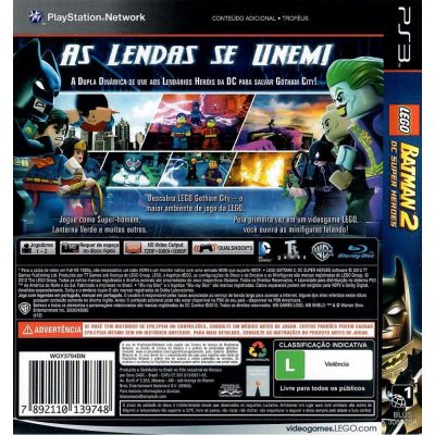 Lego Batman 2 Dc Super Heroes Ps3