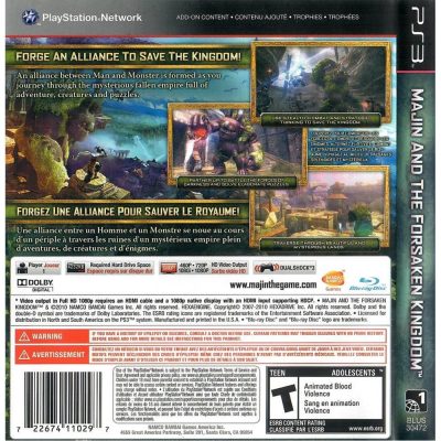 Majin And Forsaken Kingdom Ps3