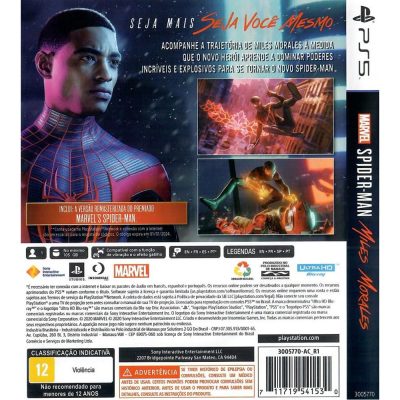 Marvels Spider-Man Miles Morales Edição Ultimate Ps5 (Sem Código)
