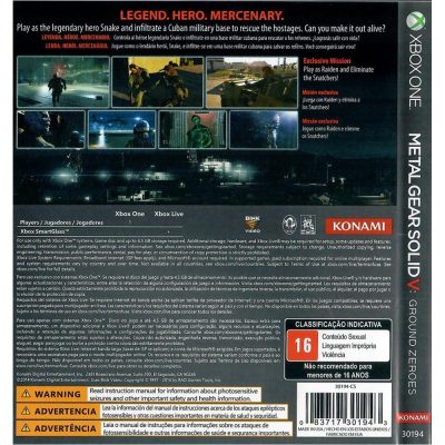 Metal Gear Solid V Ground Zeroes Xbox One #2
