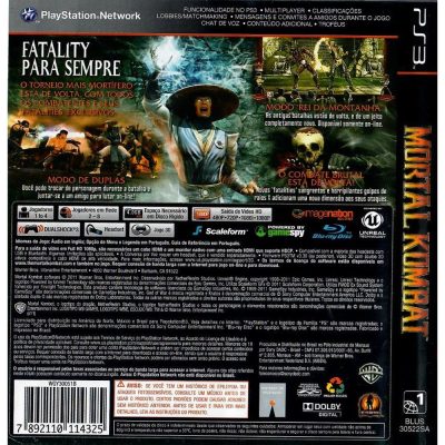 Mortal Kombat 9 Ps3 #1