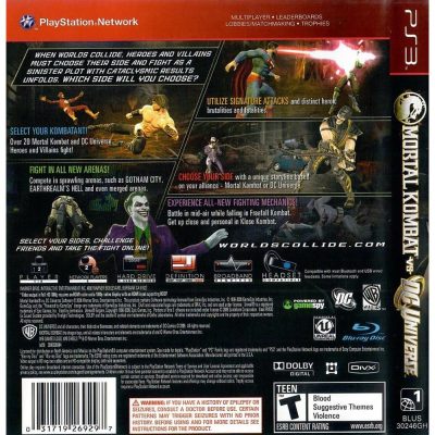 Mortal Kombat Vs Dc Universe Ps3 (Greatest Hits) #1
