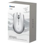 Mouse Gamer Sem Fio Razer Atheris, Mechanical Switch, 5 Botões, 7200Dpi, Mercury White