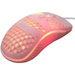 Mouse Óptico Ultraleve Colmeia Com Led Rgb 03924 - Ms-C32