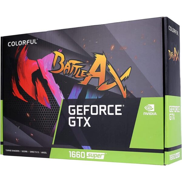 Placa De Video Nvidia Geforce Gtx 1660 Super 6Gb, Gddr6 - Colorful