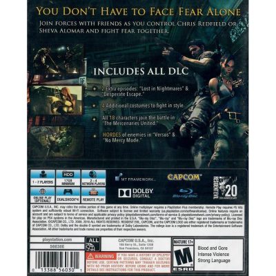 Resident Evil 5 Ps4