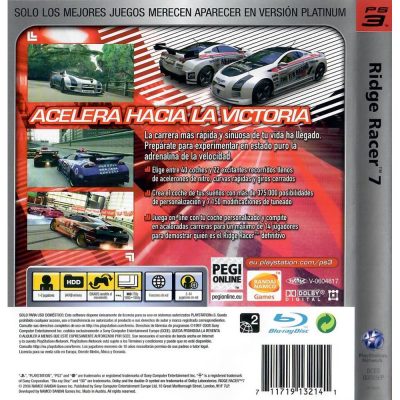 Ridge Racer 7 Ps3 (Platinum)