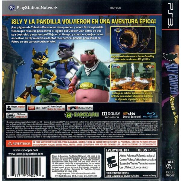 Sly Cooper Thieves In Time Ps3 #2
