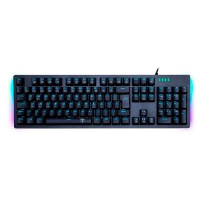 Teclado Gamer Mecanico T-Dagger Bermuda, Led Blue, Switch Outemu Blue, Black, Abnt2