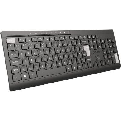 Teclado Sem Fio Soft Com Multimidia - Wireless 2.4Ghz - Abnt2 - Ptosfwab (Novo)
