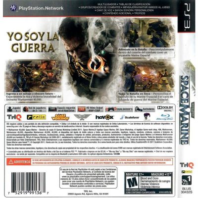 Warhammer 40.000 Space Marine Ps3