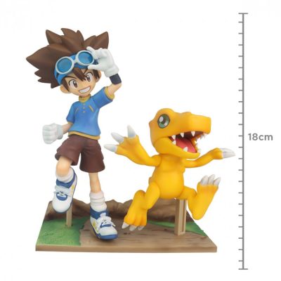 Action Figure Taichi & Agumon (Digimon Adventure) Dxf Adventure Archives Banpresto