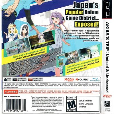 Akibas Trip Undead & Undressed Ps3 #2