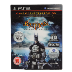 Batman Arkham Asylum Goty Ps3 (Luva 3D)
