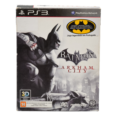 Batman Arkham City + Hq Batman Detetive Ps3