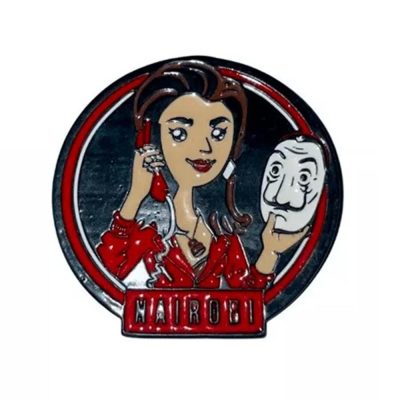 Broche La Casa De Papel Nairobi – Clube Comix