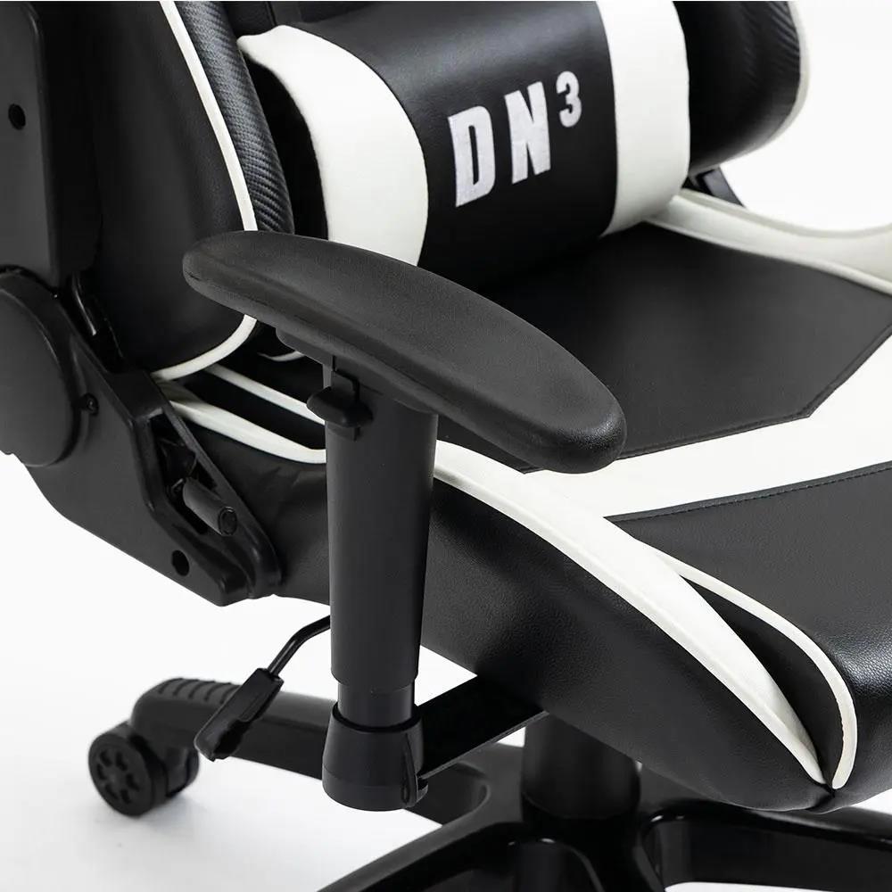 Cadeira Gamer Dn3 Giratoria Preto/Branco (Dn003/Wh)
