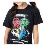 Camiseta Infantil Harry Potter Casas (Tam 06) Camiseta Infantil Harry Potter Casas (Tam 06)