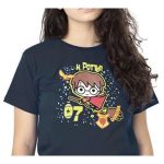 Camiseta Infantil Harry Potter Chibi (Tam 04)