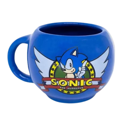 Caneca 3D 450Ml - Sonic