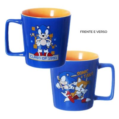 Caneca Buck 400Ml - Sonic E Tails