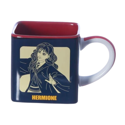 Caneca Cubo 300Ml - Harry Ron Hermione