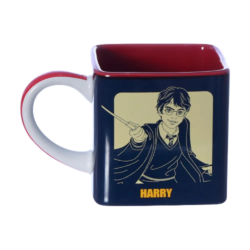 Caneca Cubo 300Ml - Harry Ron Hermione