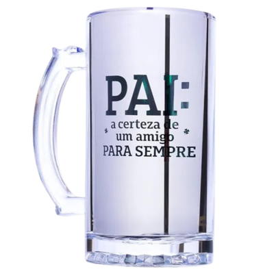 Caneca De Chopp 450Ml - Pai Para Sempre