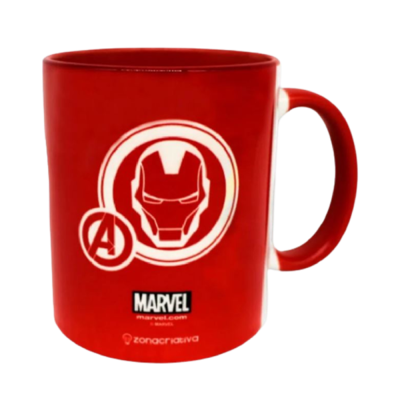 Caneca Pop 350Ml - Homem De Ferro