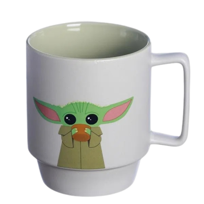 Caneca Tina 400Ml - Baby Yoda
