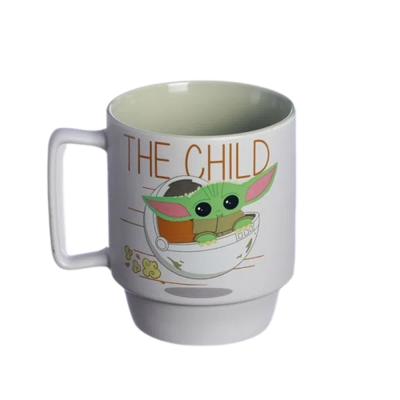 Caneca Tina 400Ml - Baby Yoda
